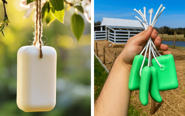 Por Que Jardineiros Penduram Barras de Sabão em Volta de Suas Plantas